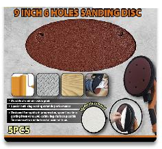 6 Holes Sanding Disc