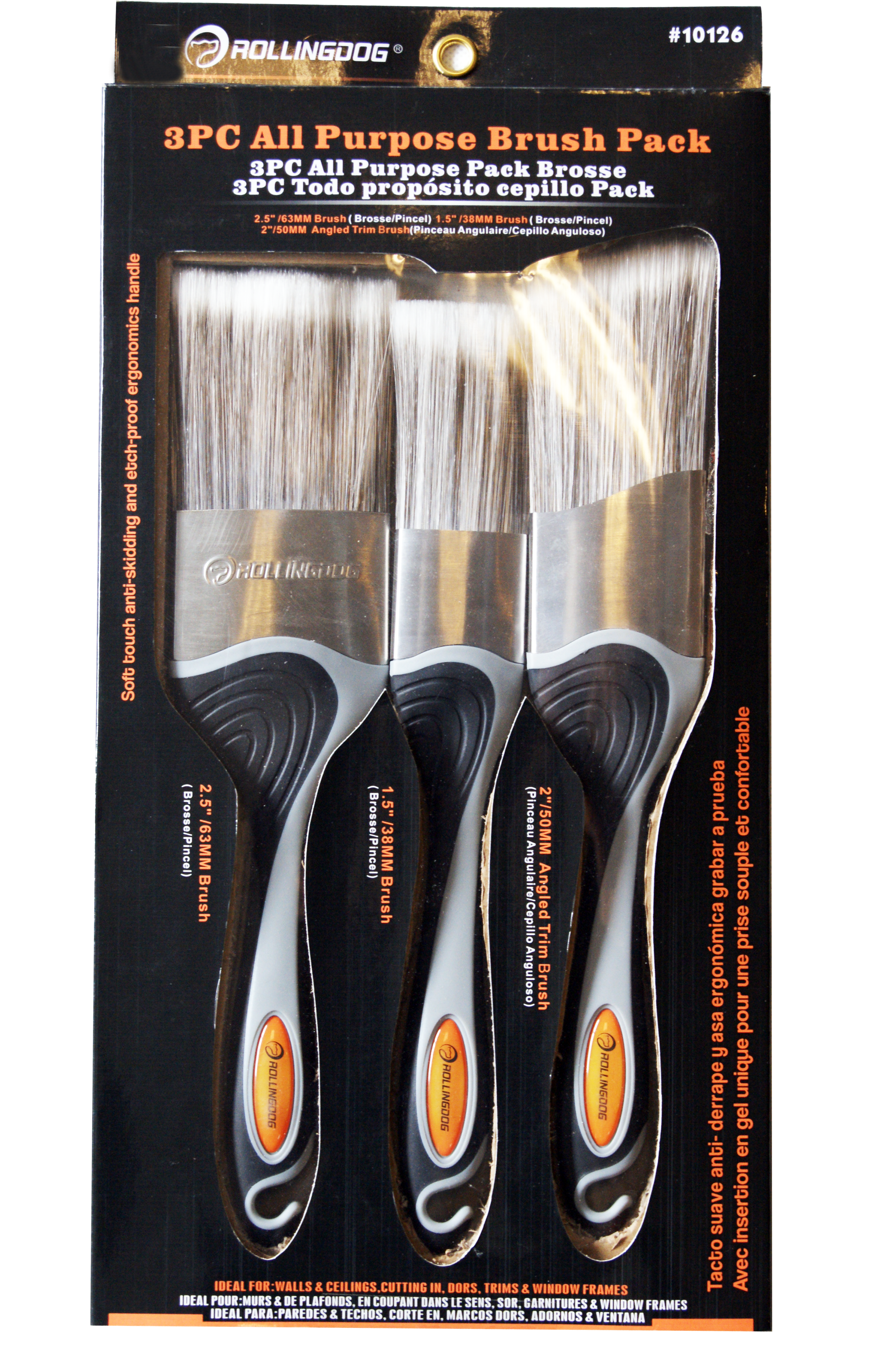 MALAMUTETM Oval Paint Brush Set                                                                                                                                                                         