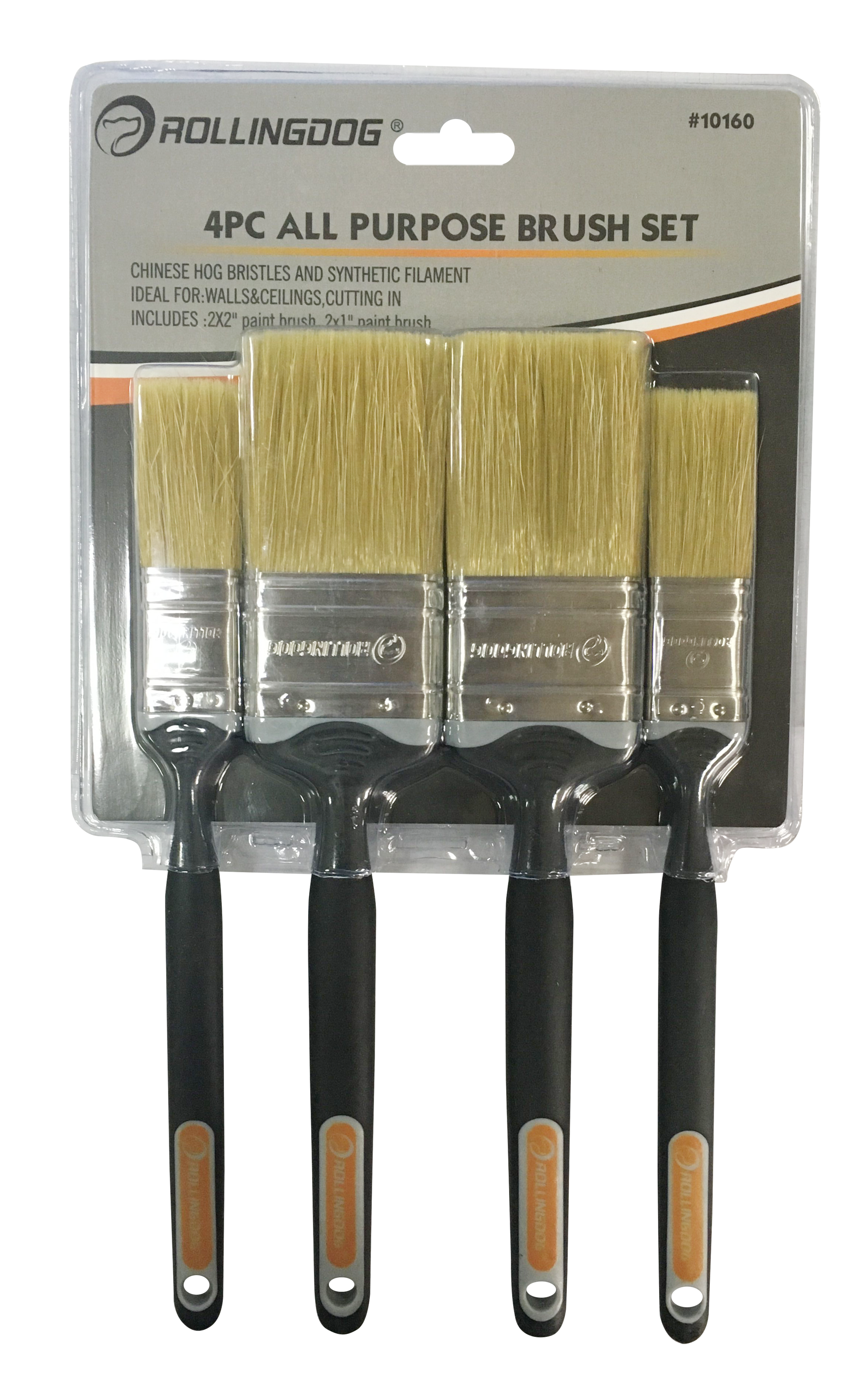 4PC All Purpose Brush Set                                                                                                                                                                               