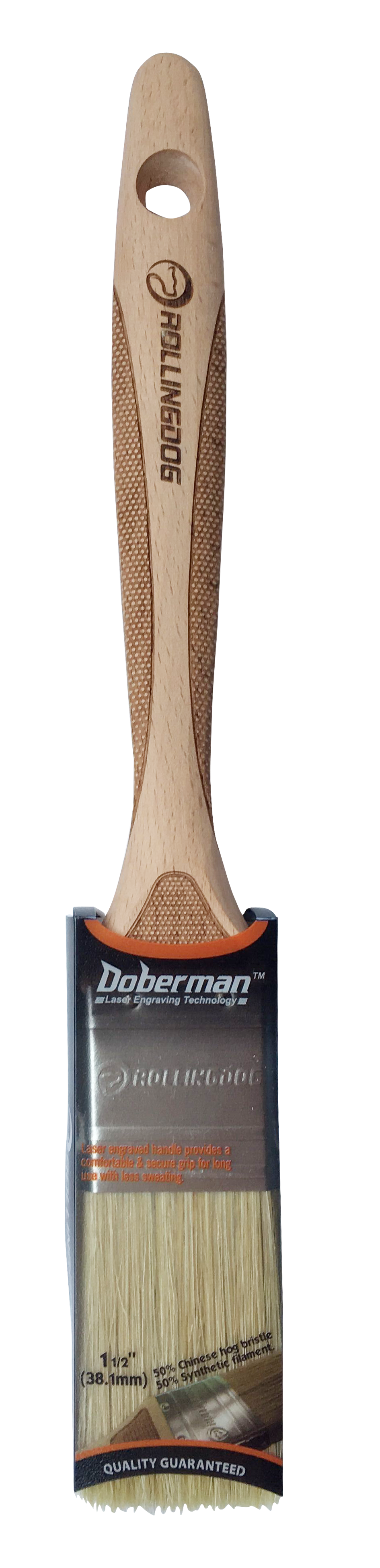 DOBERMANTM 1.5" Laser engraved handle Paint Brush                                                                                                                                                       