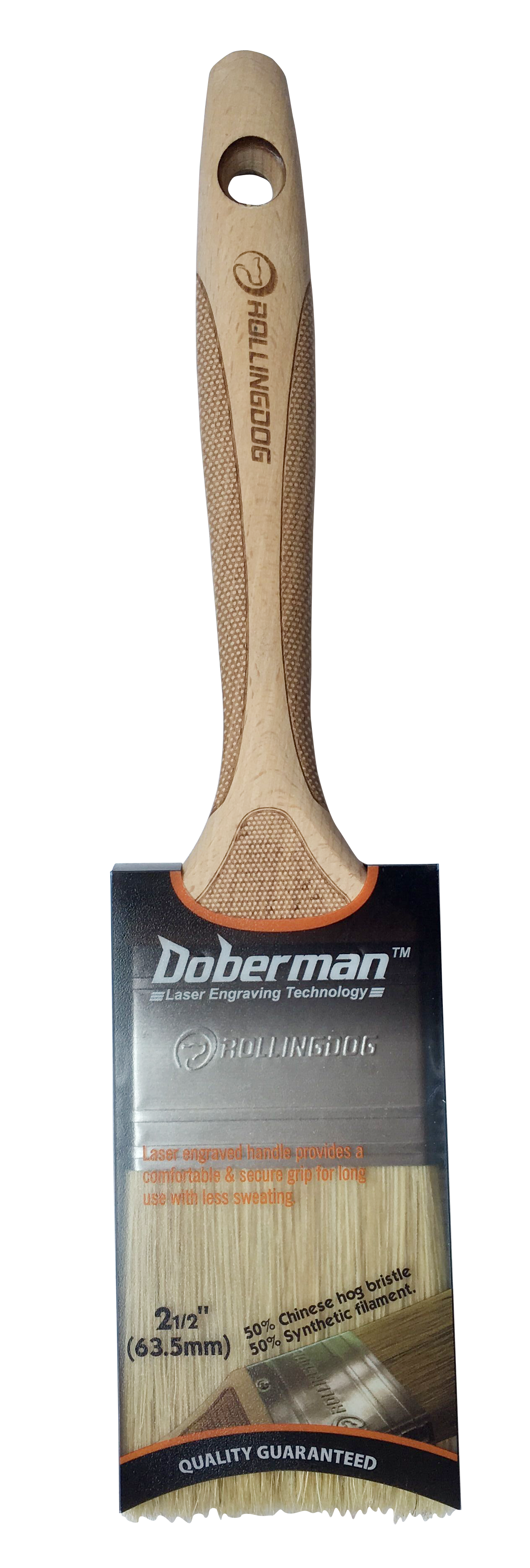 DOBERMANTM 2.5" Laser engraved handle Paint Brush                                                                                                                                                       