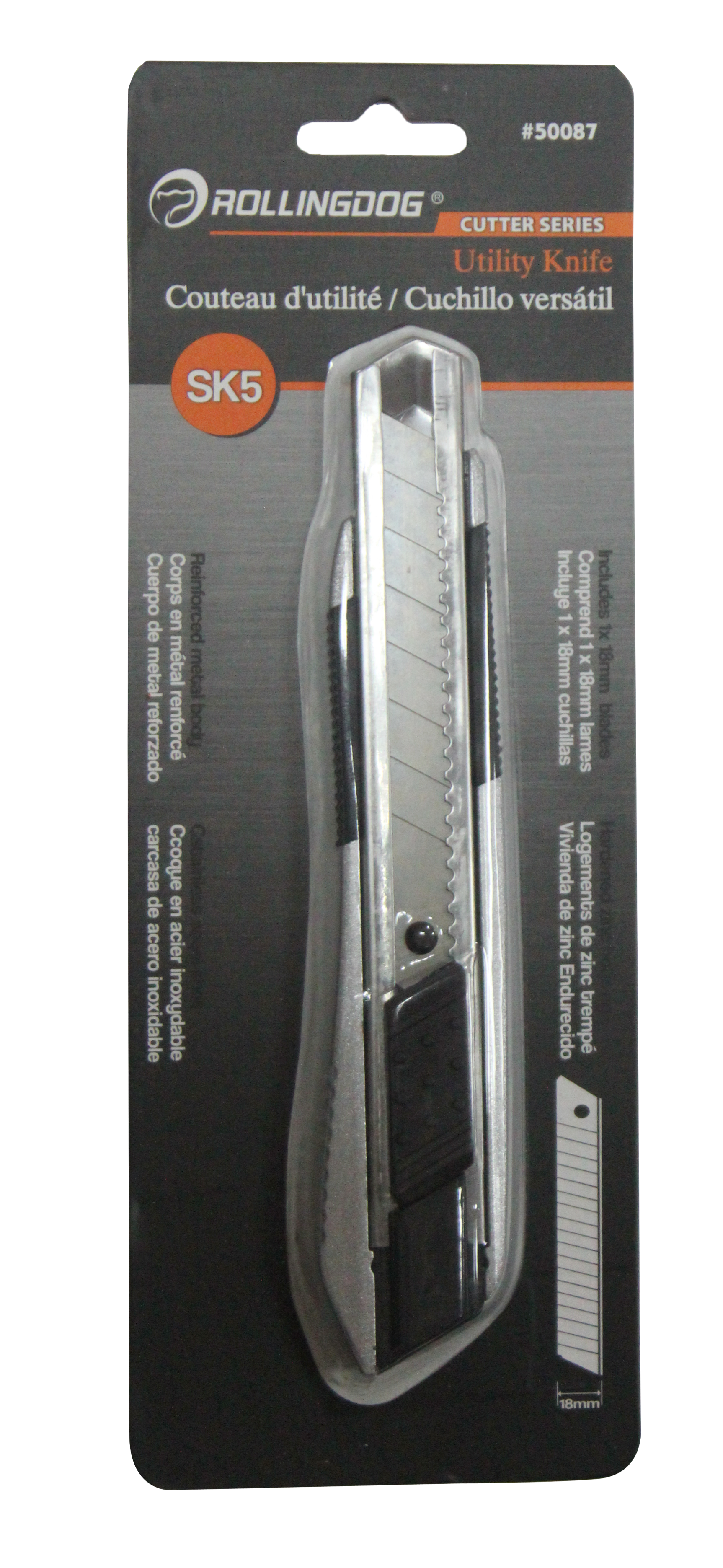 Snap-Off Blade Utility Knife                                                                                                                                                                            