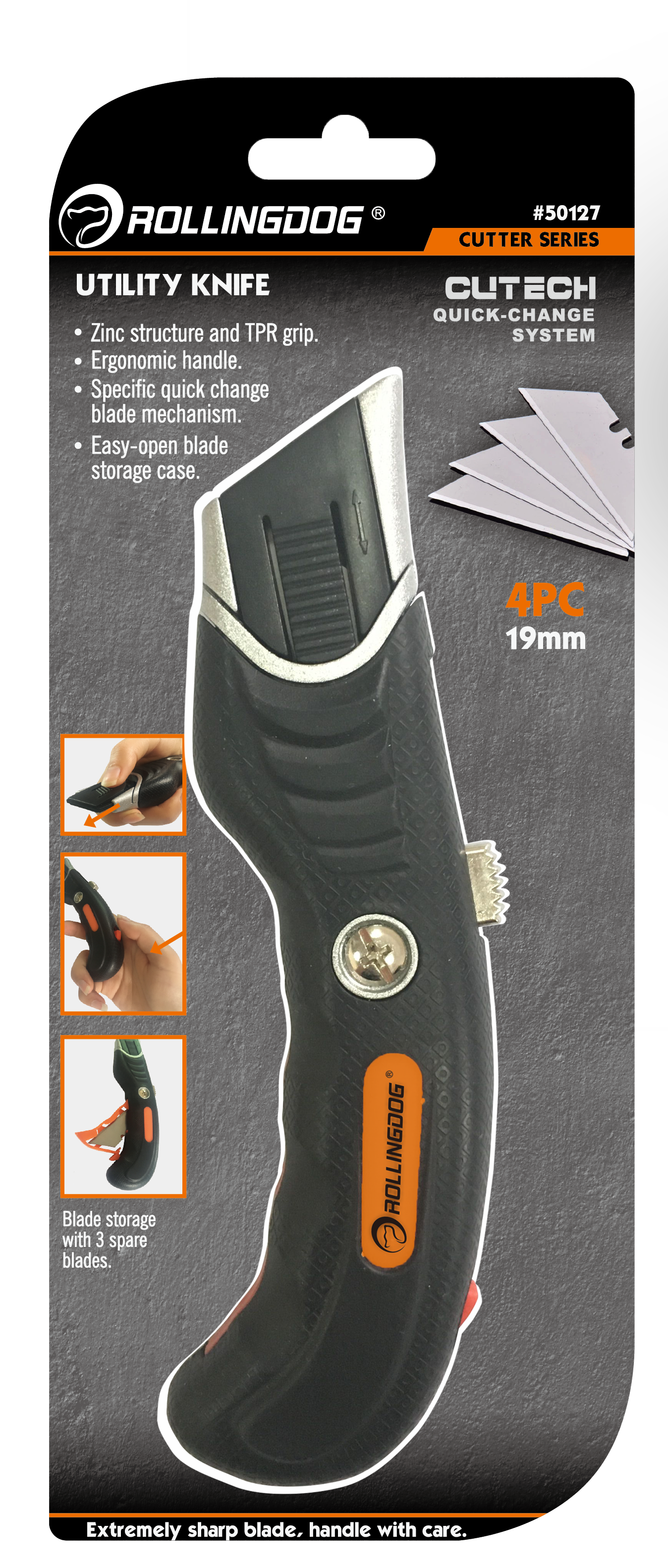 CutechTM Utility Knife                                                                                                                                                                                  