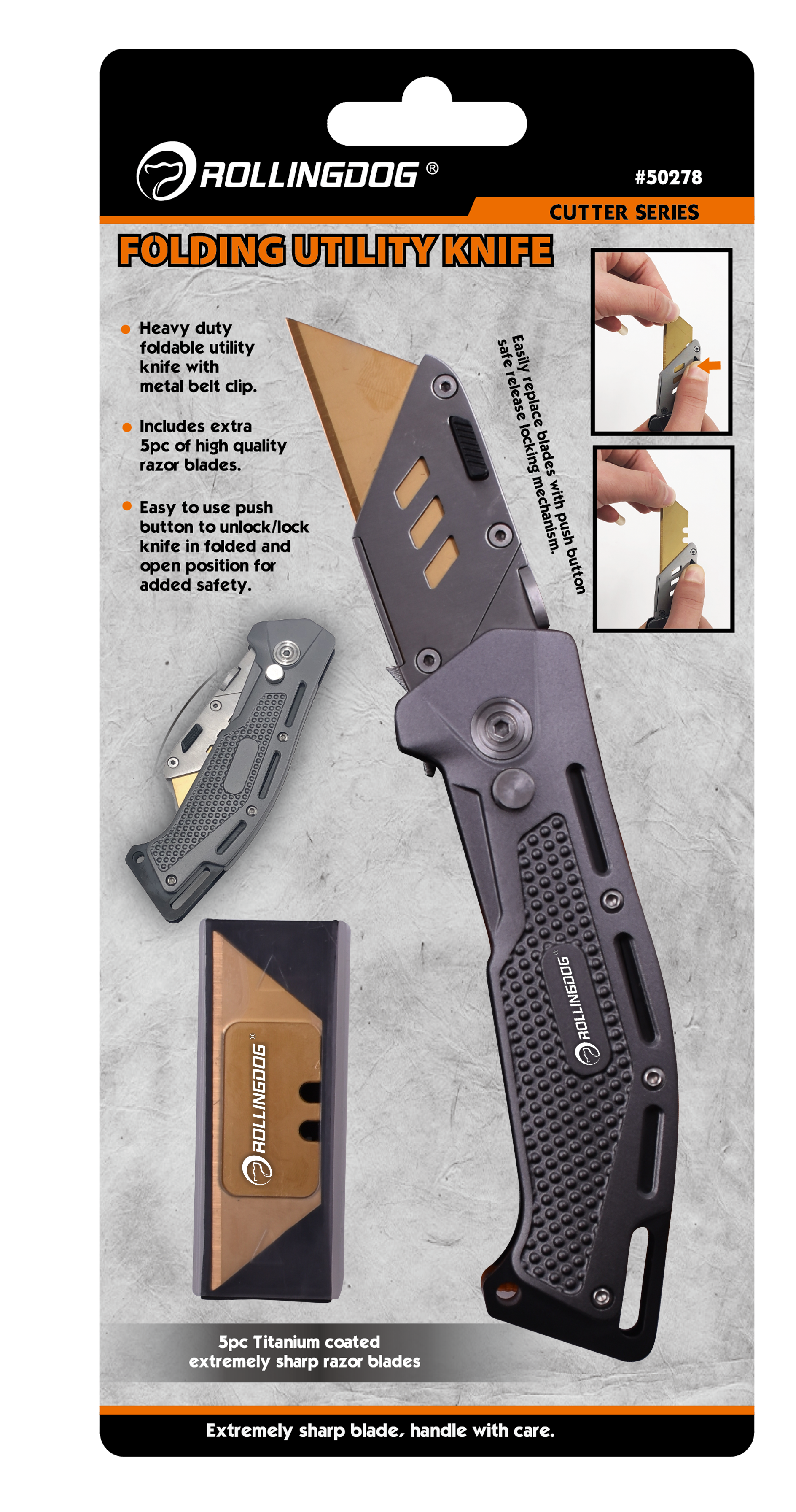 Folding Utility Knife                                                                                                                                                                                   