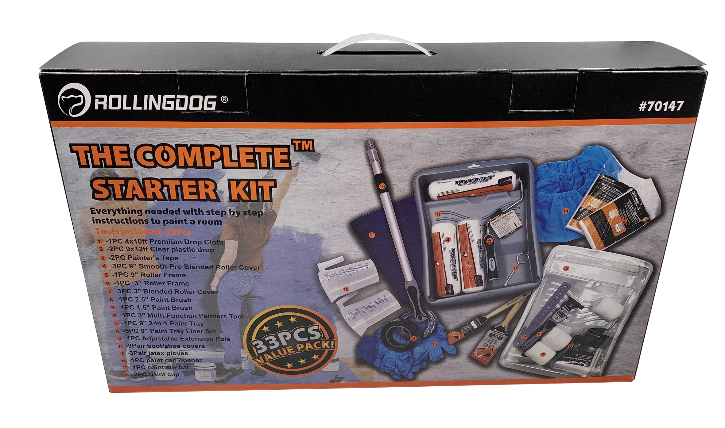 THE COMPLETETM Starter Kit (33pcs)                                                                                                                                                                      