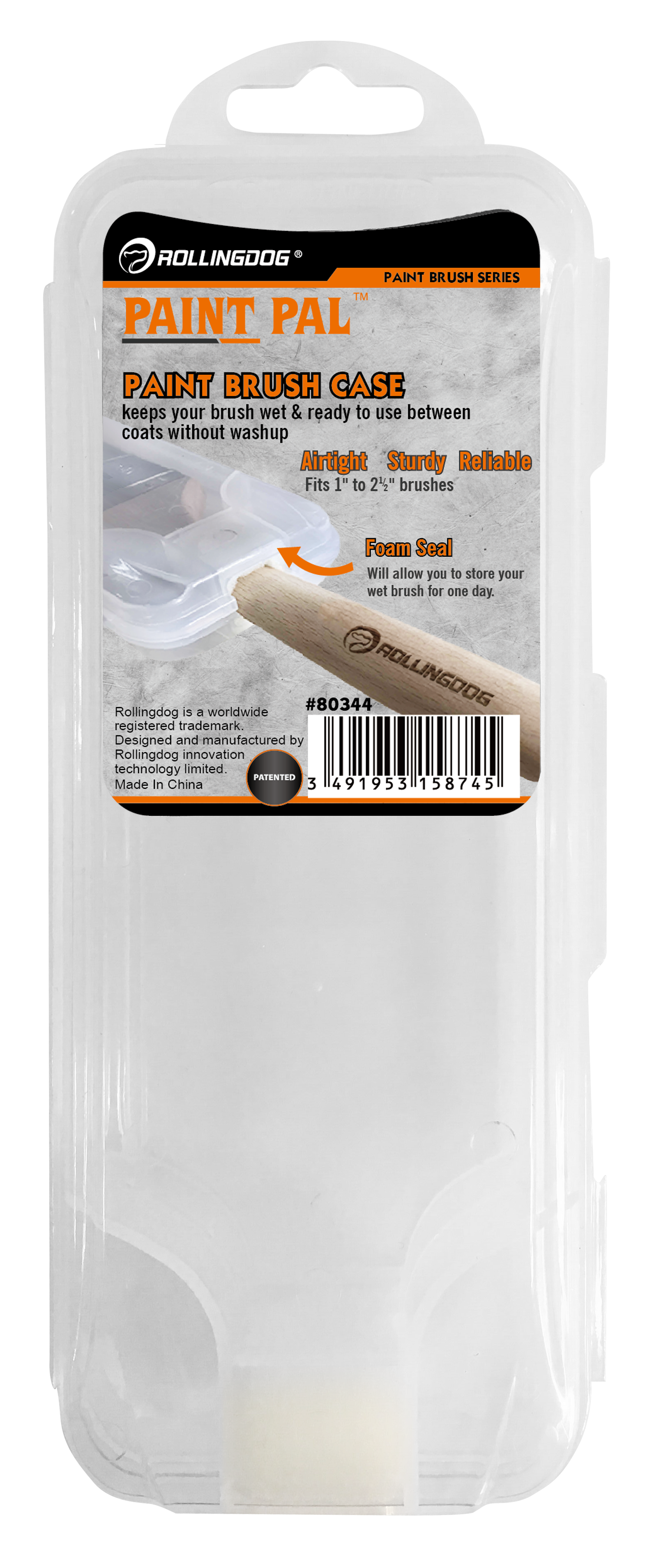 PAINT PALTM Super Sealed Paint Brush Cover                                                                                                                                                              