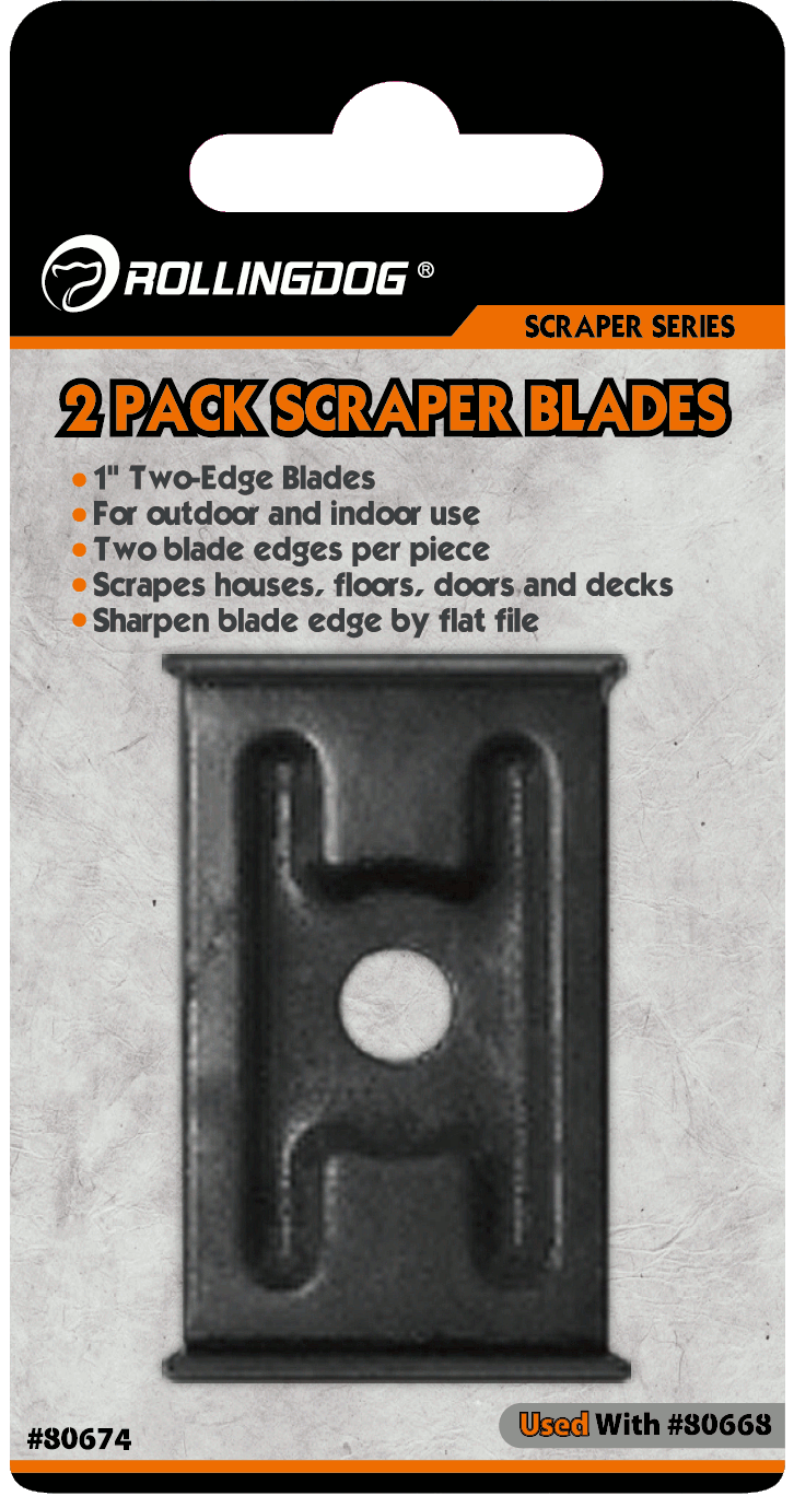 2 Pack Scraper Blades                                                                                                                                                                                   