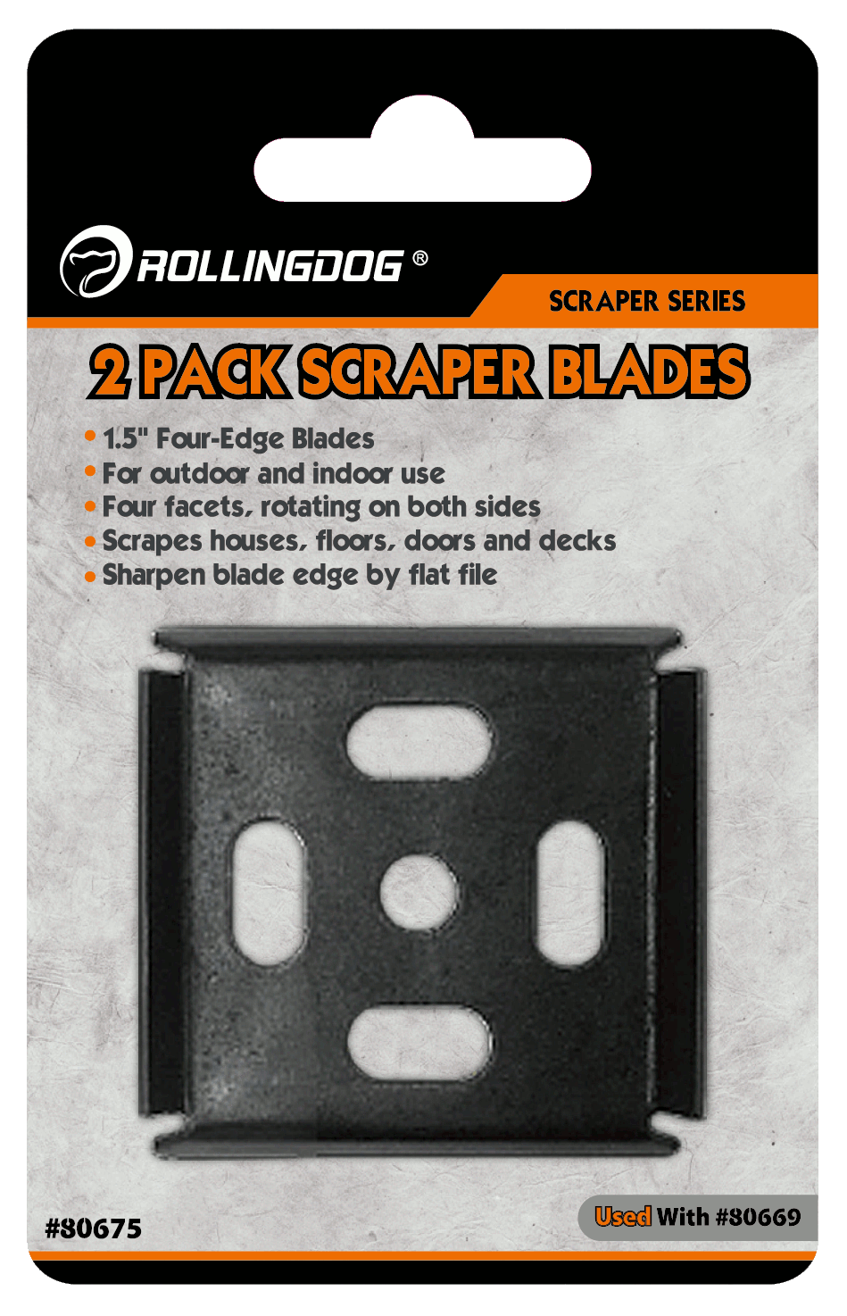 2 Pack Scraper Blades                                                                                                                                                                                   