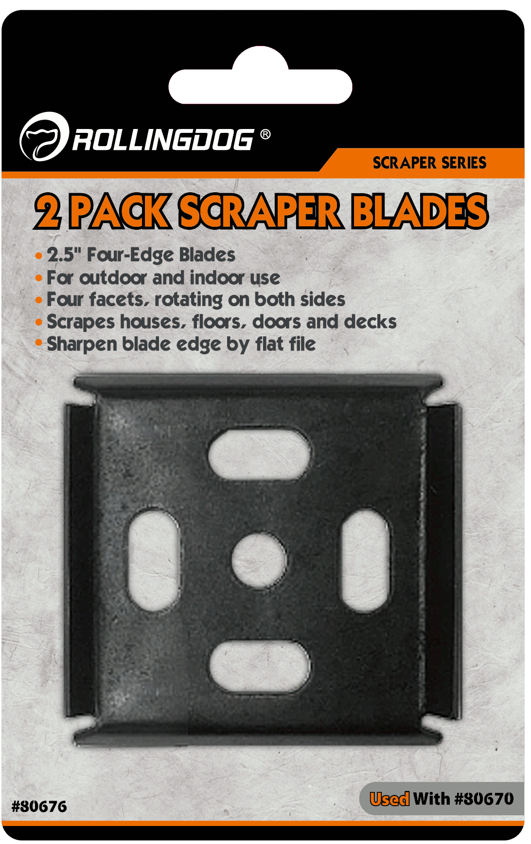 2 Pack Scraper Blades                                                                                                                                                                                   