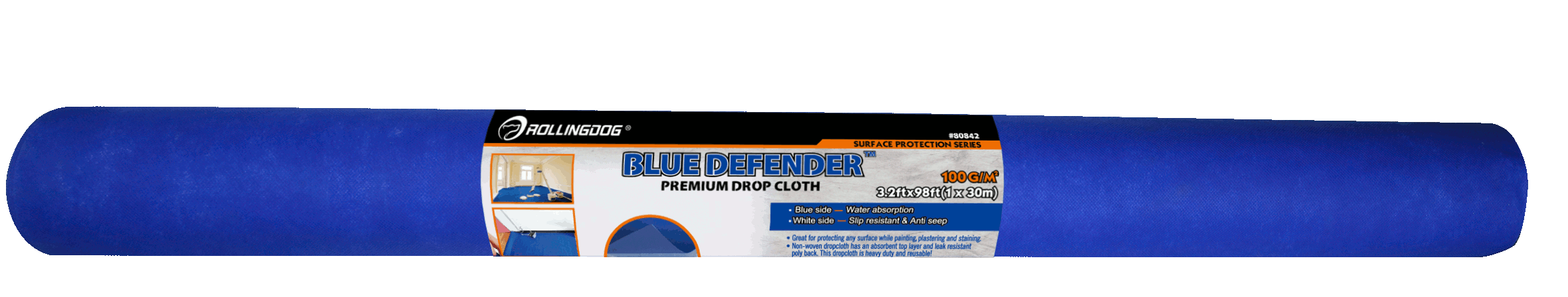 BLUE DEFENDER TM Premium Drop Cloth                                                                                                                                                                     