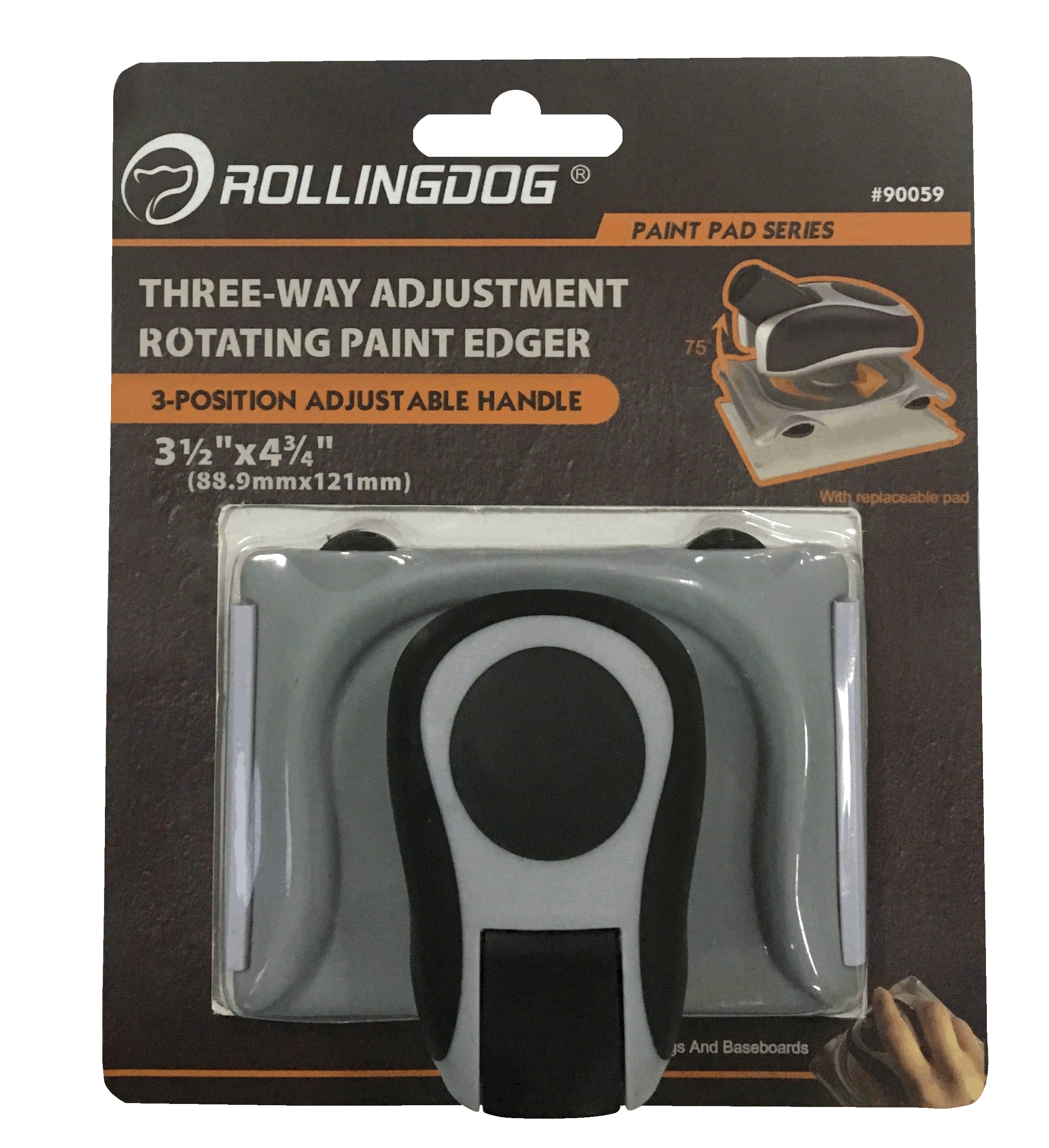 Magic Edger Three way adjustment rotating paint edger                                                                                                                                                   